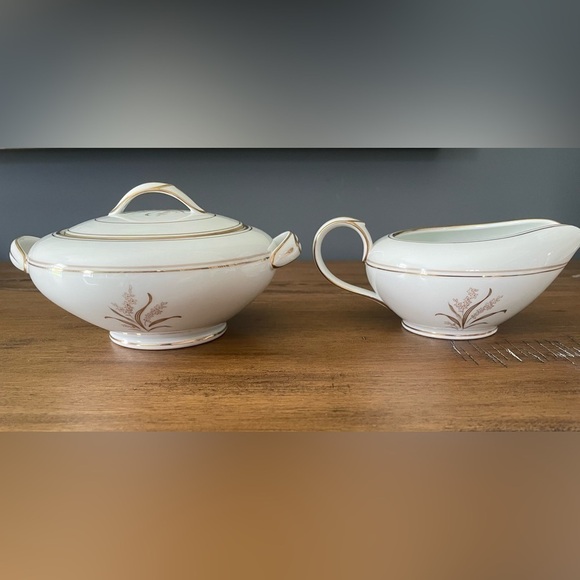 Noritake sugar and creamer - Picture 1 of 5